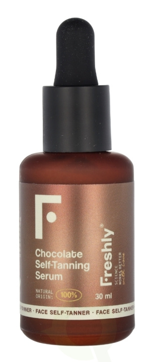 Freshly Cosmetics Chocolate Self-Tanning Serum 30 ml in the group BEAUTY & HEALTH / Skin care / Tanning / Sunless tanning at TP E-commerce Nordic AB (D05972)