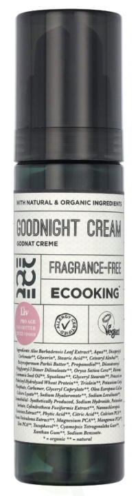 Ecooking 50+ Series Goodnight Cream @ 1 pieces x 50 ml in the group BEAUTY & HEALTH / Skin care / Face / Night cream at TP E-commerce Nordic AB (D06009)