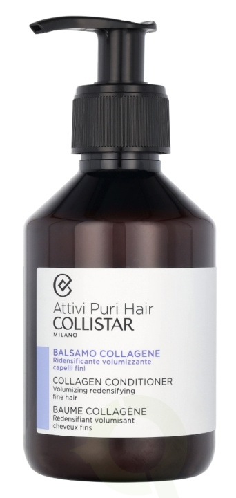 Collistar Attivi Puri Collagen Conditioner 200 ml in the group BEAUTY & HEALTH / Hair & Styling / Hair care / Conditioner at TP E-commerce Nordic AB (D06048)