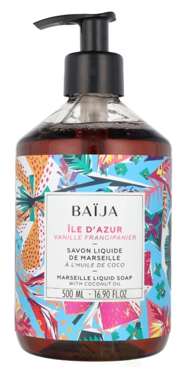 Baija Paris Baija Ile D\'Azur Liquid Soap 500 ml Vanille Frangipanier in the group BEAUTY & HEALTH / Skin care / Face / Facial oil at TP E-commerce Nordic AB (D06114)