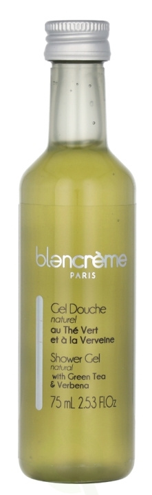 Blancreme Natural Shower Gel 75 ml Green Tea & Verbena in the group BEAUTY & HEALTH / Skin care / Body health / Bath & Shower gels at TP E-commerce Nordic AB (D06117)