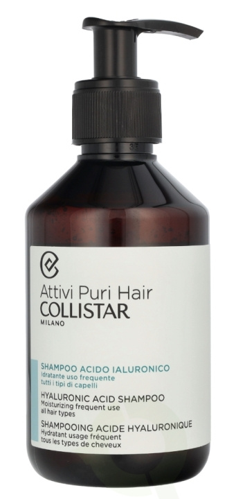 Collistar Attivi Puri Hyaluronic Acid Shampoo 250 ml in the group BEAUTY & HEALTH / Hair & Styling / Hair care / Schampoo at TP E-commerce Nordic AB (D06159)