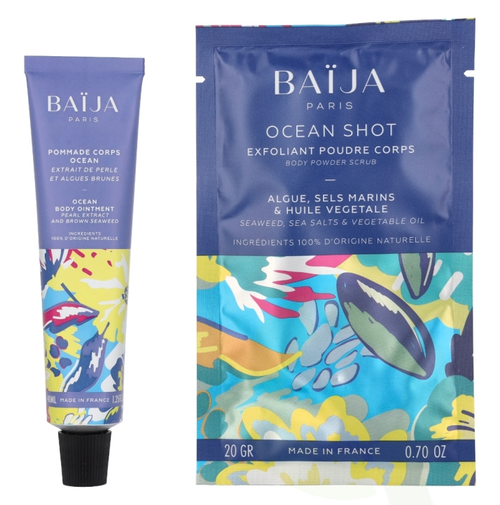 Baija Paris Baija My Ocean Body Set 60 ml Body Ointment 40ml/Exfoliant Powder 20gr in the group BEAUTY & HEALTH / Skin care / Body health / Body lotion at TP E-commerce Nordic AB (D06175)