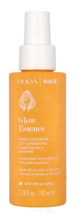 Pupa Milano Pupa Glow Essence Shine Spray With Keratin 100 ml in the group BEAUTY & HEALTH / Hair & Styling / Hair care / Shine at TP E-commerce Nordic AB (D06222)