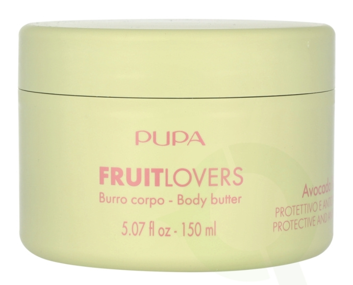 Pupa Milano Pupa Fruit Lovers Body Cream Fruit Lover Creme Corps 150 ml Avocado in the group BEAUTY & HEALTH / Skin care / Body health / Body lotion at TP E-commerce Nordic AB (D06228)