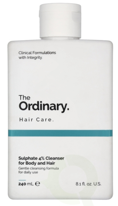 The Ordinary Sulphate 4% Hair Care Cleanser For Hair And Body 240 ml in the group BEAUTY & HEALTH / Hair & Styling / Hair care / Schampoo at TP E-commerce Nordic AB (D06237)