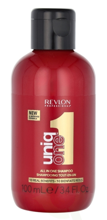 Revlon Uniq One All In One Shampoo 100 ml in the group BEAUTY & HEALTH / Hair & Styling / Hair care / Schampoo at TP E-commerce Nordic AB (D06252)