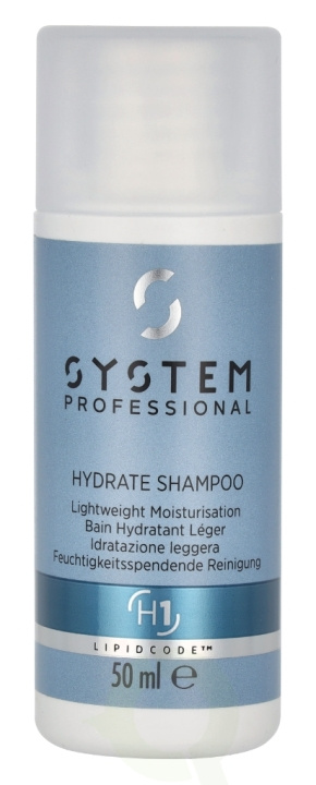 Wella System P. - Lipid Code - Women Hydrate Shampoo H1 50 ml in the group BEAUTY & HEALTH / Hair & Styling / Hair care / Schampoo at TP E-commerce Nordic AB (D06254)