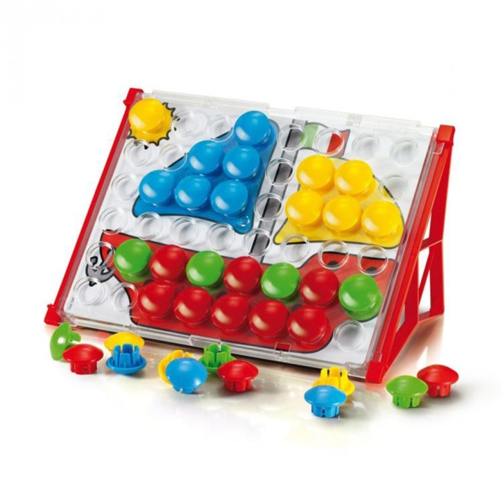 Quercetti ​Quercetti - Fantacolour - Junior Basic (48 pcs) (28419500) in the group Sport, leisure & Hobby / Hobby / Beads / Bead pegboards & Beads at TP E-commerce Nordic AB (D06311)