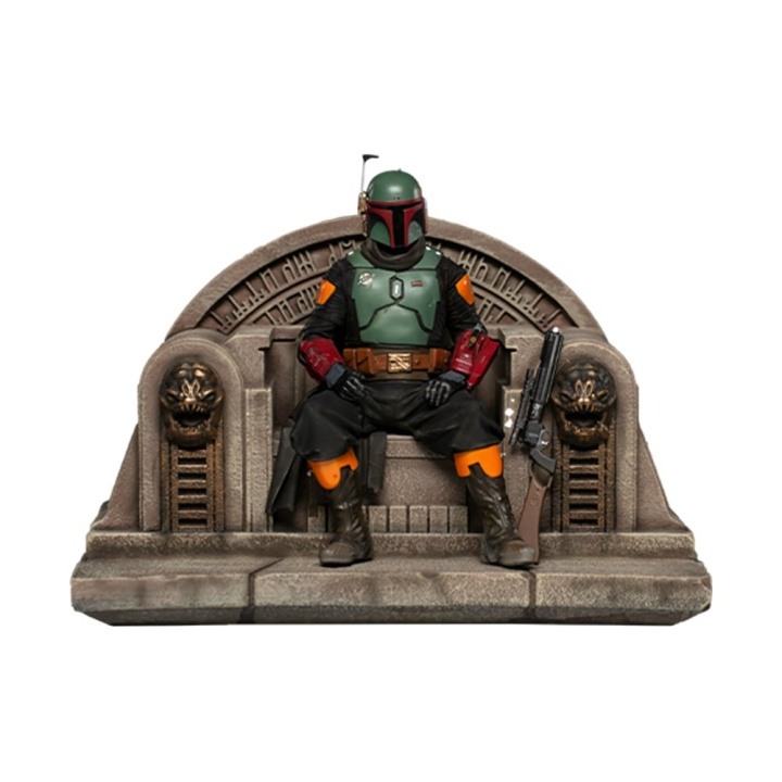 Star Wars Boba Fett on Throne Statue Delux Art Scale 1/10 in the group Sport, leisure & Hobby / Fun stuff / Collector\'s items at TP E-commerce Nordic AB (D06347)