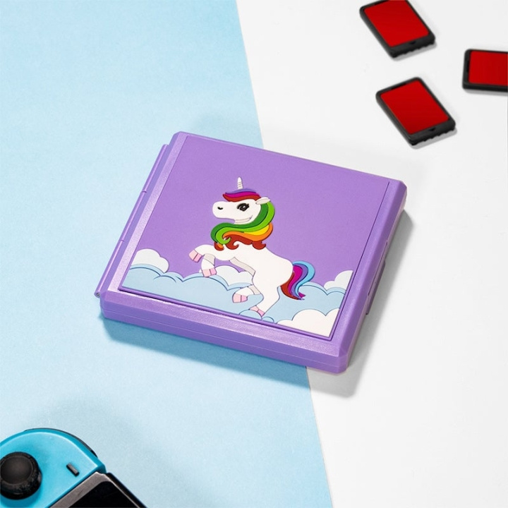 Numskull Nintendo Switch Unicorn Game Card Holder in the group HOME ELECTRONICS / Game consoles & Accessories / Nintendo Switch at TP E-commerce Nordic AB (D06388)