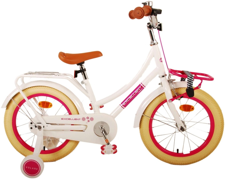 Volare Children\'s Bicycle 16 - Excellent White (21389) in the group TOYS, KIDS & BABY PRODUCTS / Outdoor toys / Bicycles & Scooters at TP E-commerce Nordic AB (D06399)