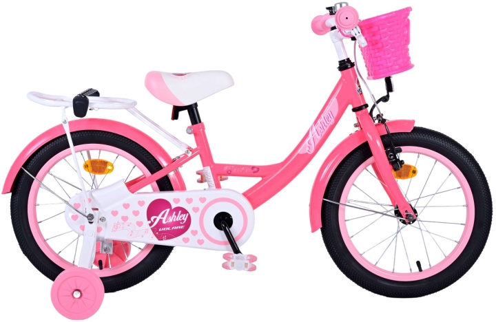 Volare Children\'s Bicycle 16 - Ashley Dark Pink (31634) in the group TOYS, KIDS & BABY PRODUCTS / Outdoor toys / Bicycles & Scooters at TP E-commerce Nordic AB (D06401)