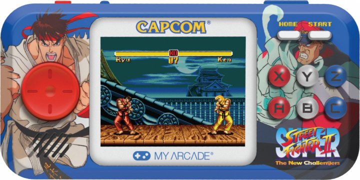 My Arcade SUPER STREET FIGHTER II POCKET PLAYER PRO in the group HOME ELECTRONICS / Game consoles & Accessories / Other games at TP E-commerce Nordic AB (D06408)