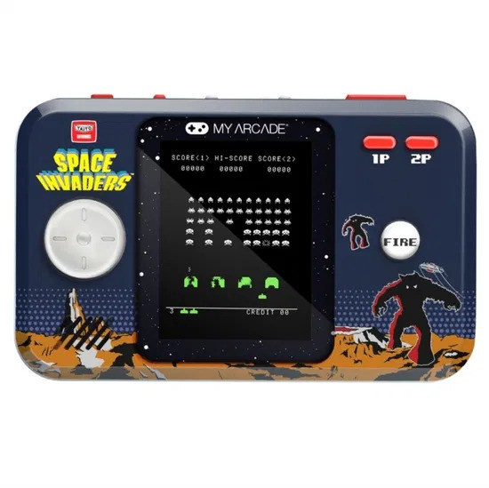 My Arcade SPACE INVADERS POCKET PLAYER PRO in the group HOME ELECTRONICS / Game consoles & Accessories / Other games at TP E-commerce Nordic AB (D06409)