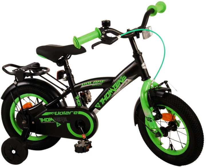 Volare Children\'s Bicycle 12 - Thombike Green (21174) in the group TOYS, KIDS & BABY PRODUCTS / Outdoor toys / Bicycles & Scooters at TP E-commerce Nordic AB (D06417)