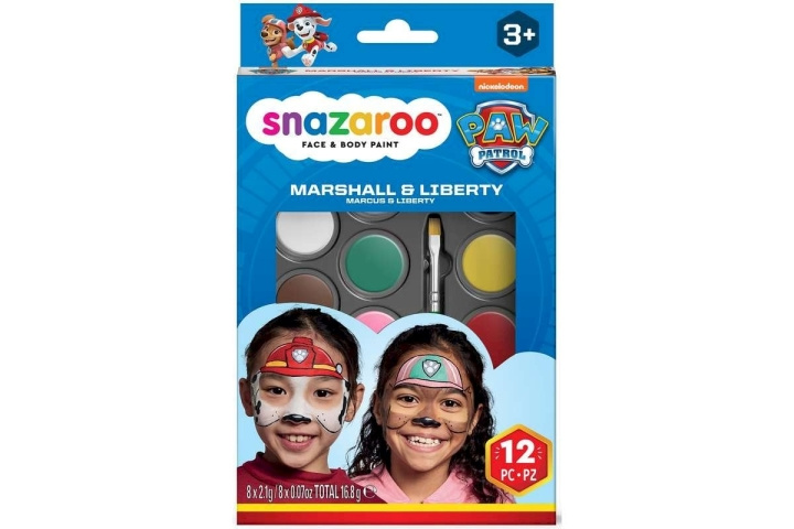 Snazaroo Paw Patrol - Make-up Colorset - Marshall & Liberty (791107) in the group TOYS, KIDS & BABY PRODUCTS / Toys / Masquerade costumes at TP E-commerce Nordic AB (D06428)