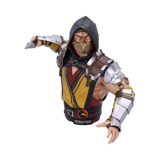 Nemesis Now Mortal Kombat Scorpion Bust 29.5cm in the group Sport, leisure & Hobby / Fun stuff / Collector\'s items at TP E-commerce Nordic AB (D06476)