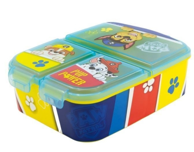 Paw Patrol Stor - Multi Compartment Sandwich Box - Paw Patrol (088808735-74620) in the group TOYS, KIDS & BABY PRODUCTS / Eat & Drink / Children\'s tableware at TP E-commerce Nordic AB (D06482)