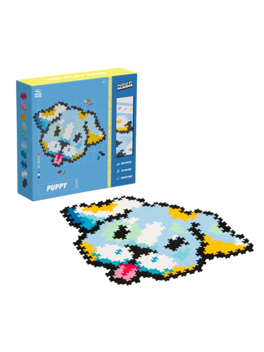 Plus Plus Puzzle By Number Puppy 500pcs (3961) in the group TOYS, KIDS & BABY PRODUCTS / Toys / Building toys / Toy blocks at TP E-commerce Nordic AB (D06494)