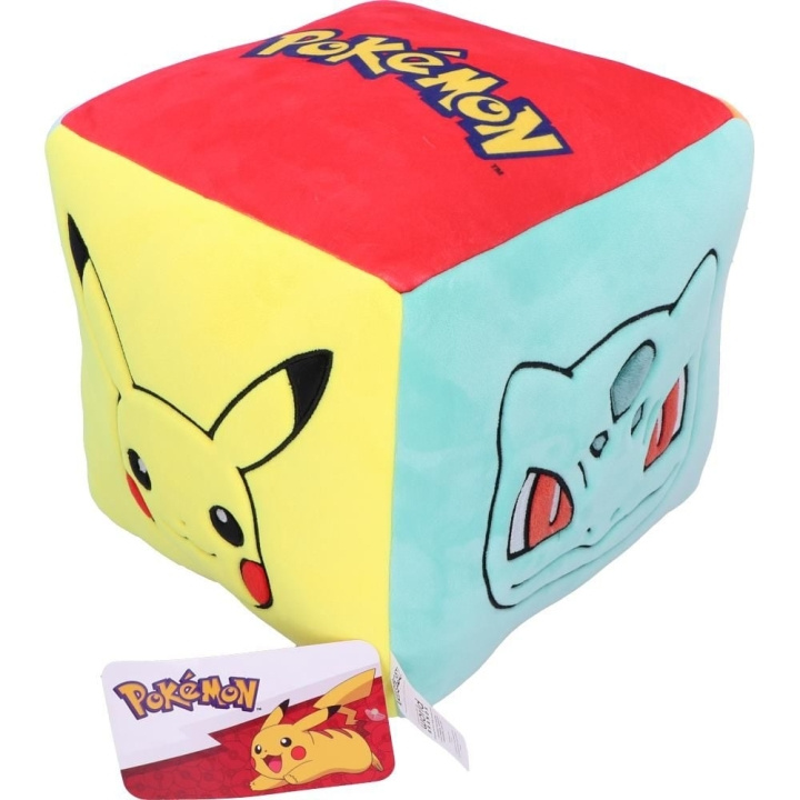 Nemesis Now Pokémon Starter Cube Cushion 25cm in the group TOYS, KIDS & BABY PRODUCTS / Baby toys / stuffed animals at TP E-commerce Nordic AB (D06499)