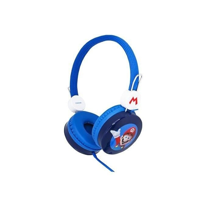 OTL Super Mario Blue Kids Core Headphones in the group HOME ELECTRONICS / Audio & Picture / Headphones & Accessories / Headphones at TP E-commerce Nordic AB (D06511)