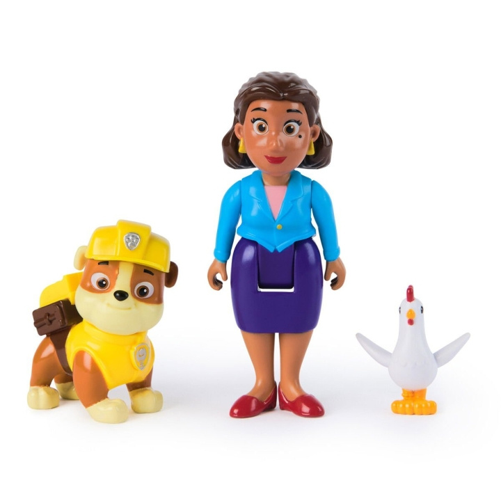 Paw Patrol Hero Pup - Mayor Goodway & Rubble (6070749) in the group TOYS, KIDS & BABY PRODUCTS / Toys / Figures, Miniatures & accessories at TP E-commerce Nordic AB (D06516)