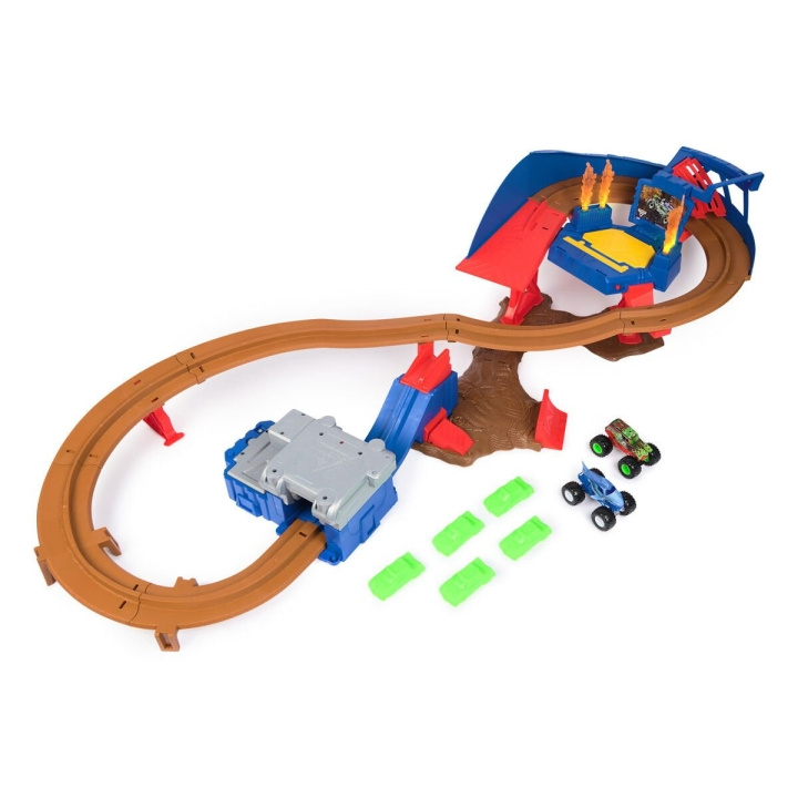 Monster Jam 1:64 Super Charger Speedway Playset (6071089) in the group TOYS, KIDS & BABY PRODUCTS / Toys / Play set at TP E-commerce Nordic AB (D06517)