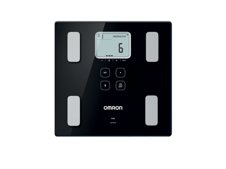 Omron VIVA Smart Analytical Balance Scale - Black in the group BEAUTY & HEALTH / Health care / Bathroom scales at TP E-commerce Nordic AB (D06531)