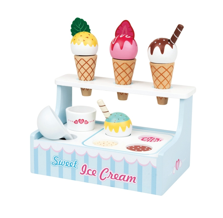 Small Wood Mini Ice Cream Shop (L40227) in the group TOYS, KIDS & BABY PRODUCTS / Toys / Little home & Role play at TP E-commerce Nordic AB (D06533)