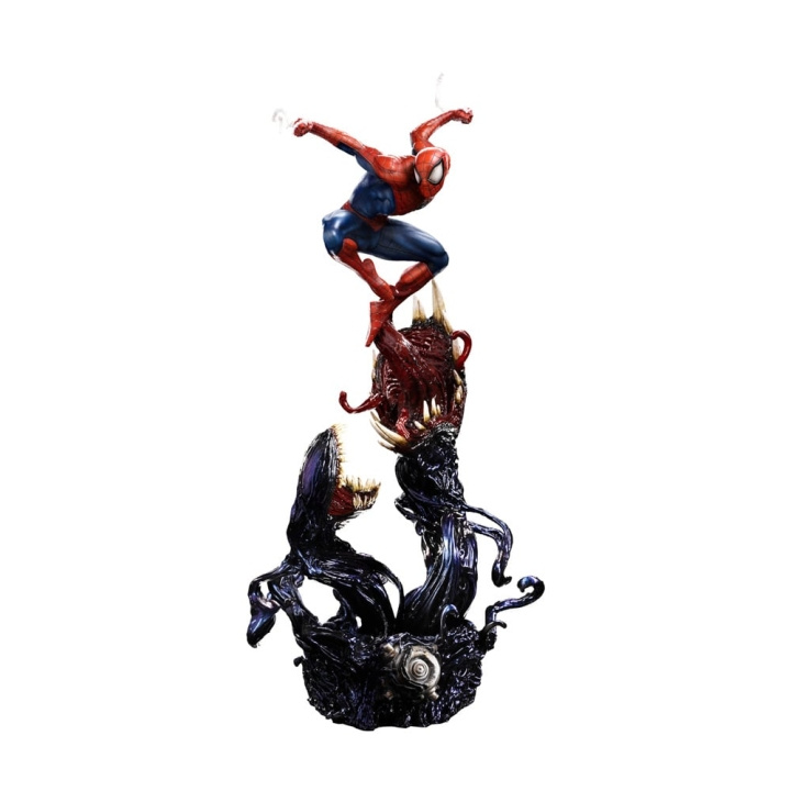 Spiderman Spider-man vs Villains - Spider-Man Deluxe Statue Scale 1/10 in the group Sport, leisure & Hobby / Fun stuff / Collector\'s items at TP E-commerce Nordic AB (D06534)