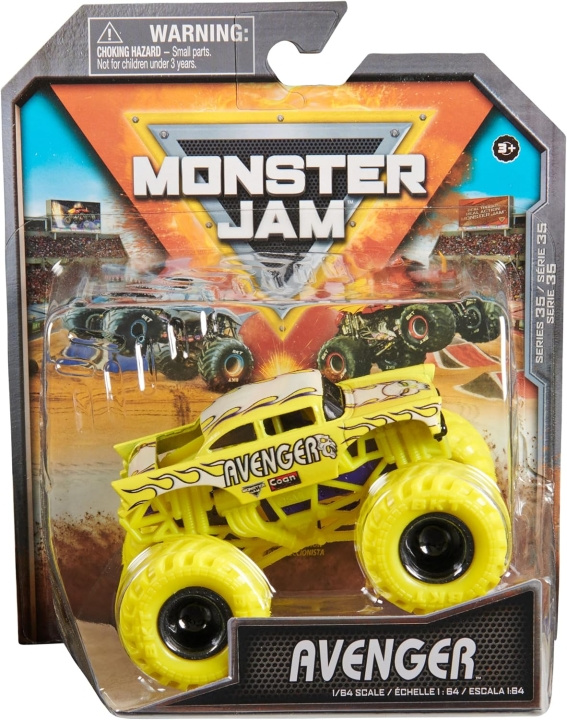 Monster Jam 1:64 Single Pack - Avenger in the group TOYS, KIDS & BABY PRODUCTS / Toys / Toy cars at TP E-commerce Nordic AB (D06568)