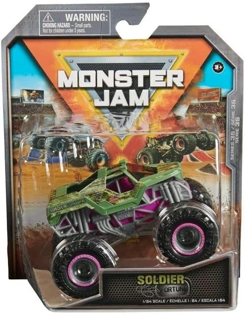 Monster Jam 1:64 Single Pack - Soldier in the group TOYS, KIDS & BABY PRODUCTS / Toys / Toy cars at TP E-commerce Nordic AB (D06570)