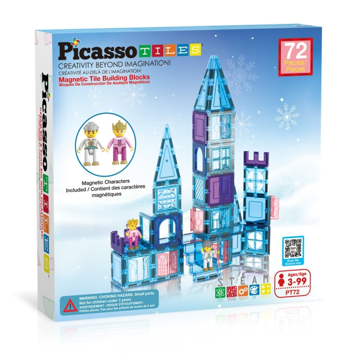 Picasso Tiles Ice Winter Theme Set (PT22) in the group TOYS, KIDS & BABY PRODUCTS / Toys / Building toys / Toy blocks at TP E-commerce Nordic AB (D06583)