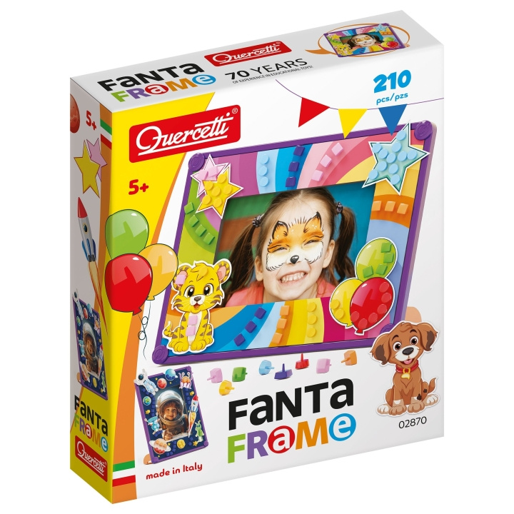 Quercetti Fantaframe - your personalised picture frame - (QU-2870) in the group TOYS, KIDS & BABY PRODUCTS / Toys / Crafts at TP E-commerce Nordic AB (D06592)