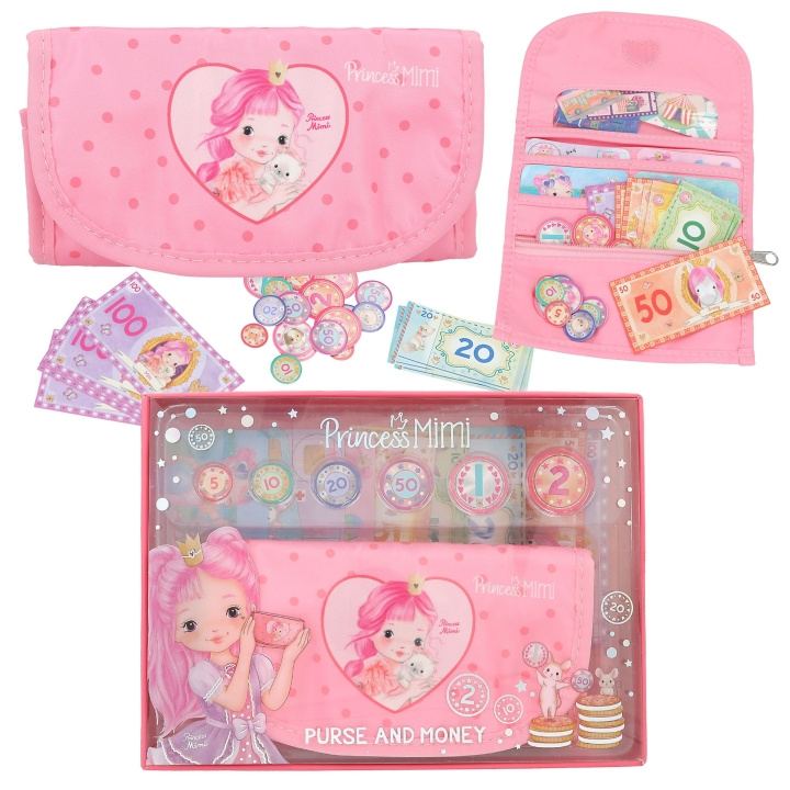 Princess Mimi Purse and Money Set ( 0412728) in the group TOYS, KIDS & BABY PRODUCTS / Toys / Little home & Role play at TP E-commerce Nordic AB (D06619)