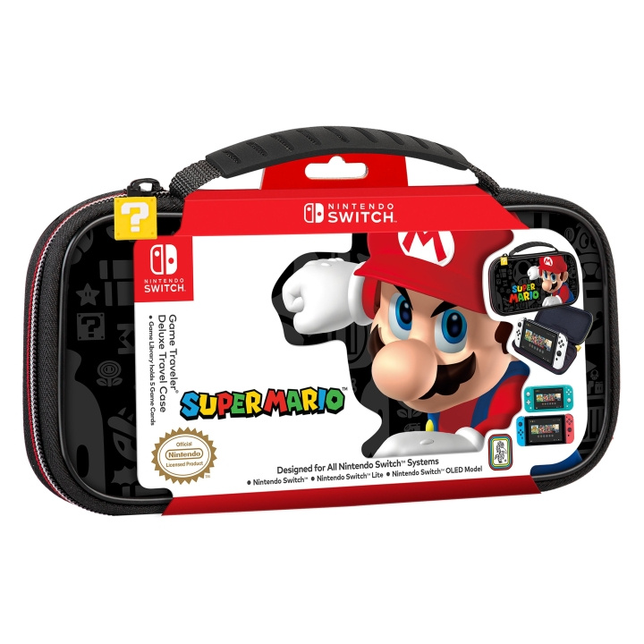 Nintendo Switch Deluxe Travel Case (Super Mario) in the group HOME ELECTRONICS / Game consoles & Accessories / Nintendo Switch / Accessories at TP E-commerce Nordic AB (D06630)