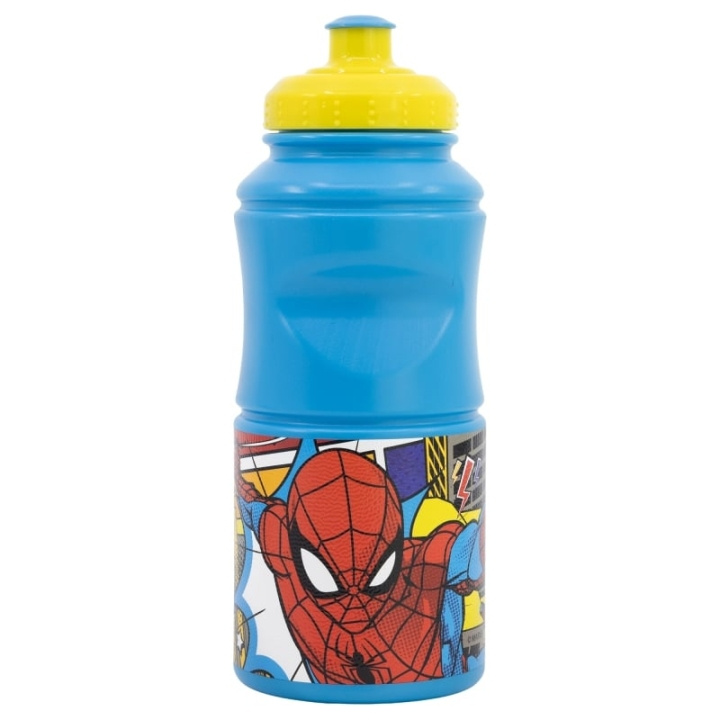 STOR Easy hold sports water bottle, 380 ml - Spiderman (088808722-74755-12) in the group TOYS, KIDS & BABY PRODUCTS / Eat & Drink / Baby bottle & Accessories at TP E-commerce Nordic AB (D06650)