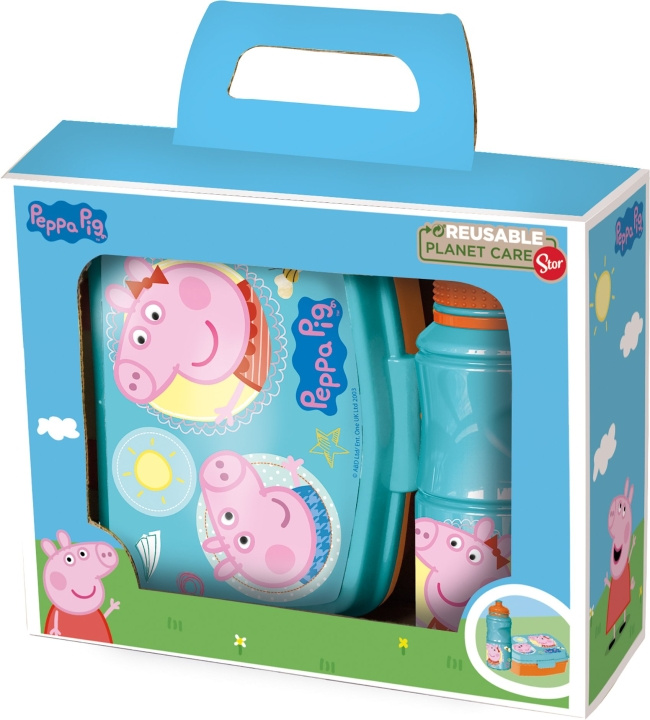 Peppa Pig 2 pcs. Gift Set (13963) in the group TOYS, KIDS & BABY PRODUCTS / Eat & Drink / Children\'s tableware at TP E-commerce Nordic AB (D06656)