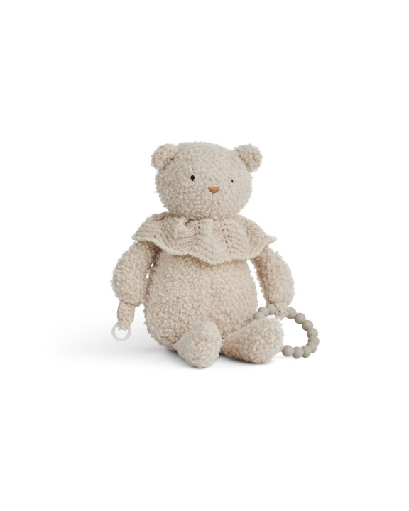 Smallstuff Activity bear, bouclè merino wool, nature - (40006-02) in the group TOYS, KIDS & BABY PRODUCTS / Baby toys / stuffed animals at TP E-commerce Nordic AB (D06659)