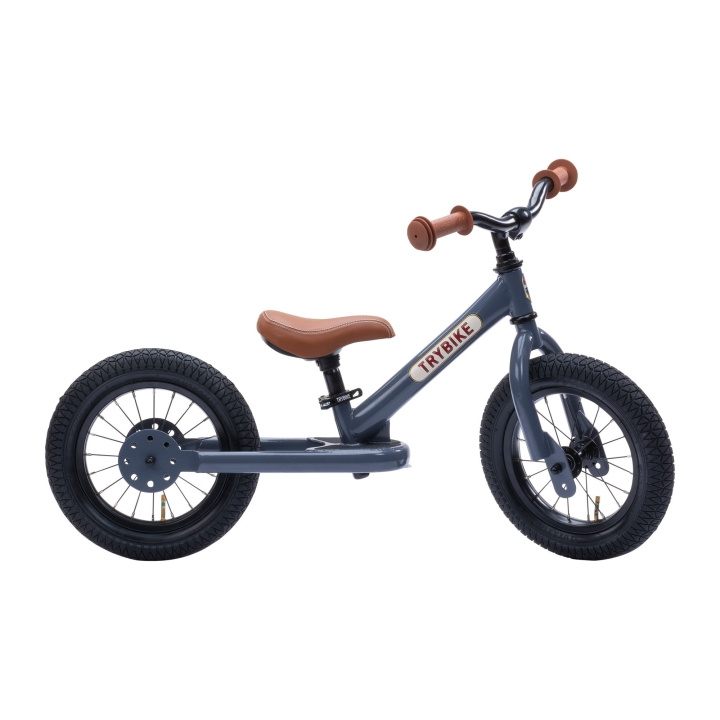 Trybike 2 wheels steel - Antracite Grey (30TBS-2-GRY) in the group TOYS, KIDS & BABY PRODUCTS / Outdoor toys / Bicycles & Scooters at TP E-commerce Nordic AB (D06670)