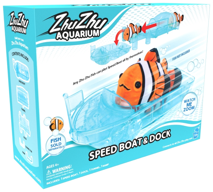 Zhu Zhu Pets Zhu Zhu Fish - Boat/Dock (Z1002) in the group TOYS, KIDS & BABY PRODUCTS / Outdoor toys / Bath toys at TP E-commerce Nordic AB (D06691)