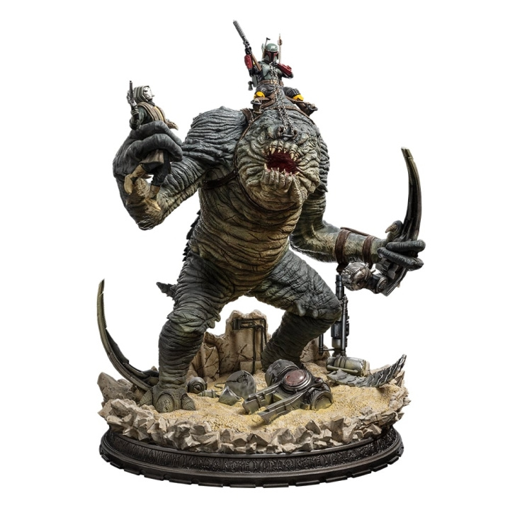 Star Wars Boba Fett & Rancor Statue Demi Scale 1/20 in the group Sport, leisure & Hobby / Fun stuff / Collector\'s items at TP E-commerce Nordic AB (D06692)