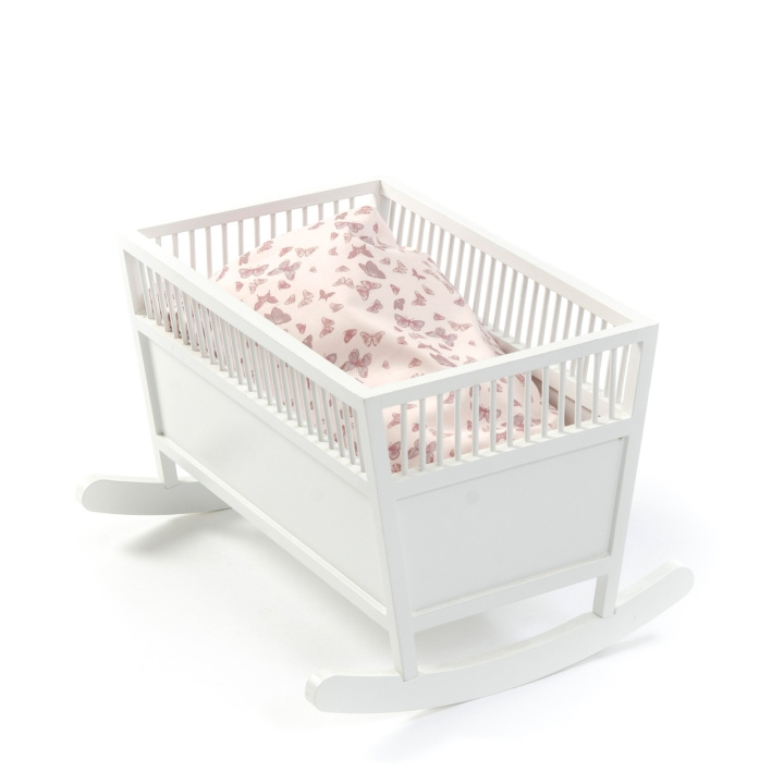 Smallstuff Cradle, Rosaline - White (51002-02) in the group TOYS, KIDS & BABY PRODUCTS / Toys / Docks & Accessories at TP E-commerce Nordic AB (D06704)