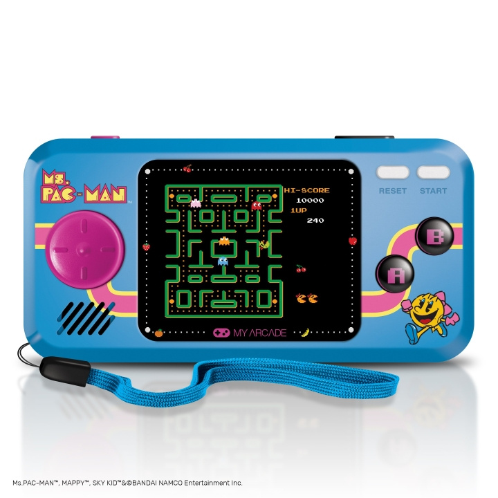 My Arcade Myarcade Pocketplayer Ms.PACMAN 3 Games in the group HOME ELECTRONICS / Game consoles & Accessories / Other games at TP E-commerce Nordic AB (D06715)