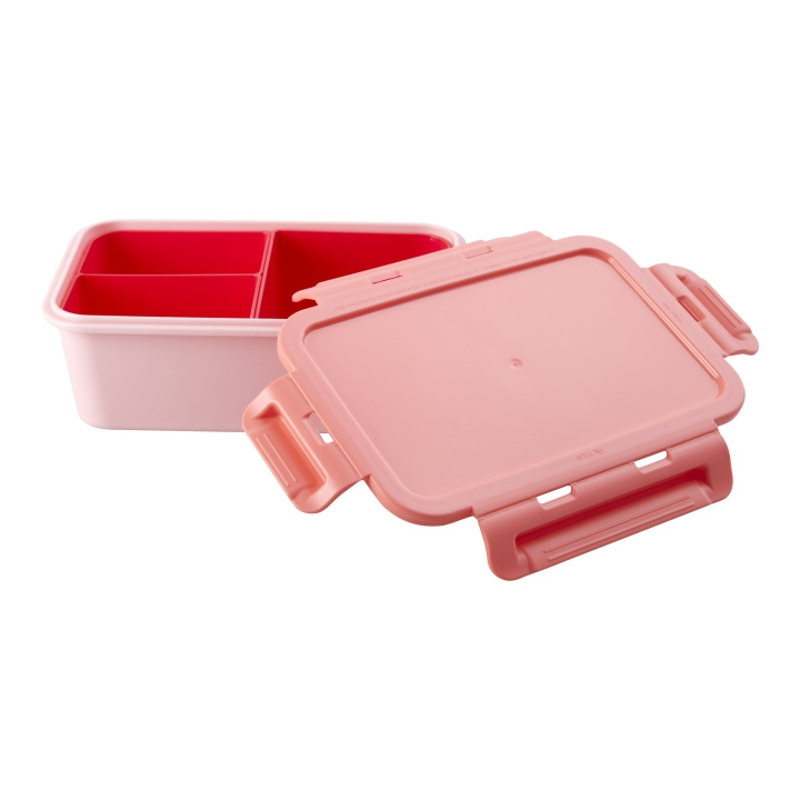 RICE Lunchbox with 3 Inserts - Coral and Red in the group TOYS, KIDS & BABY PRODUCTS / Eat & Drink / Children\'s tableware at TP E-commerce Nordic AB (D06723)