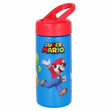 Super Mario Stor - Sipper Water Bottle (410ml) - Super Mario (088808718-21401) in the group TOYS, KIDS & BABY PRODUCTS / Eat & Drink / Baby bottle & Accessories at TP E-commerce Nordic AB (D06742)