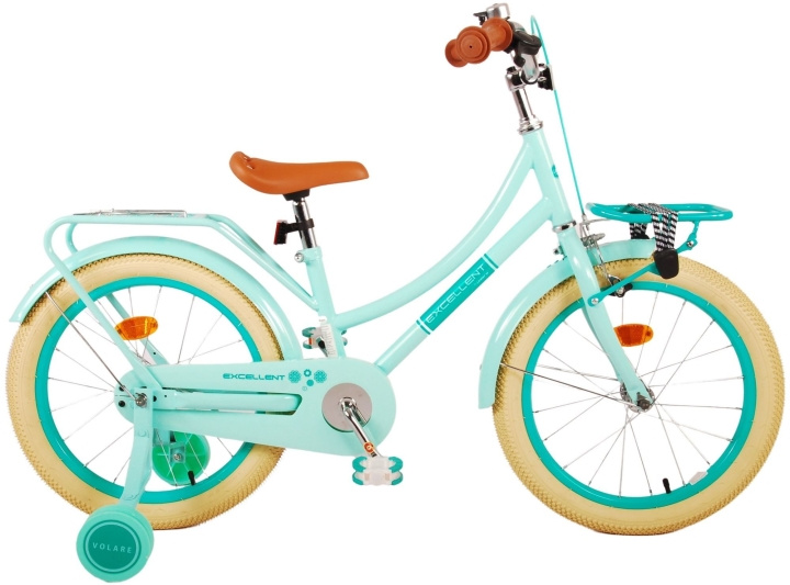 Volare Children\'s Bicycle 18 Excellent - Green (21777) in the group TOYS, KIDS & BABY PRODUCTS / Outdoor toys / Bicycles & Scooters at TP E-commerce Nordic AB (D06766)