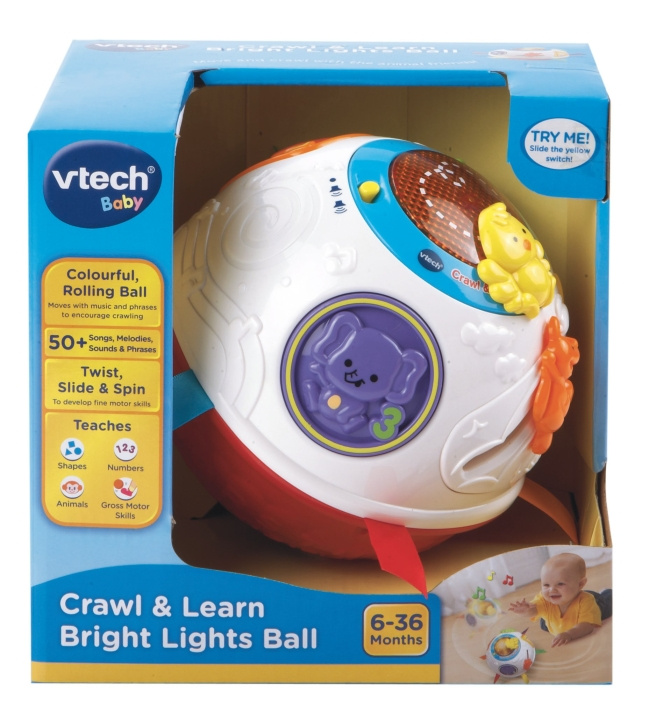 VTech Baby Kravle- og Lærebold (Danish) (950-151532) in the group TOYS, KIDS & BABY PRODUCTS / Baby toys / Activity toys at TP E-commerce Nordic AB (D06780)