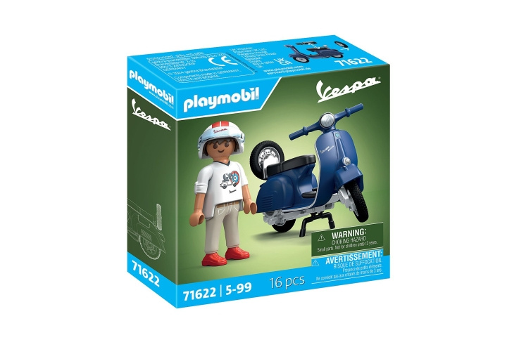 Playmobil 1969 Vespa 150 Sprint Veloce, blue (71622) in the group TOYS, KIDS & BABY PRODUCTS / Toys / Figures, Miniatures & accessories at TP E-commerce Nordic AB (D06783)